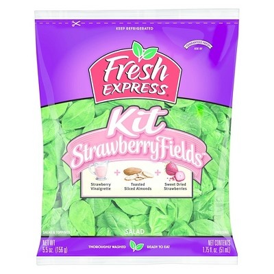 slide 1 of 1, Fresh Express Salad Kit, Strawberry Fields, 7.25 oz