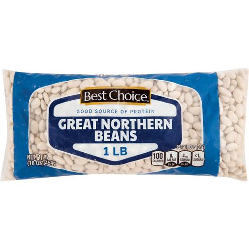 slide 1 of 1, Best Choice Great Northern Beans, 16 oz