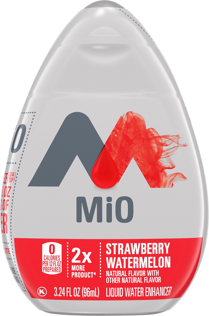 slide 9 of 11, MiO Strawberry Watermelon Liquid Water Enhancer Net Weight, 3.24 oz