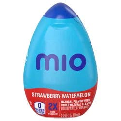 mio Strawberry Watermelon Flavored with other natural flavor Liquid Water Enhancer, 3.24 fl oz Bottle