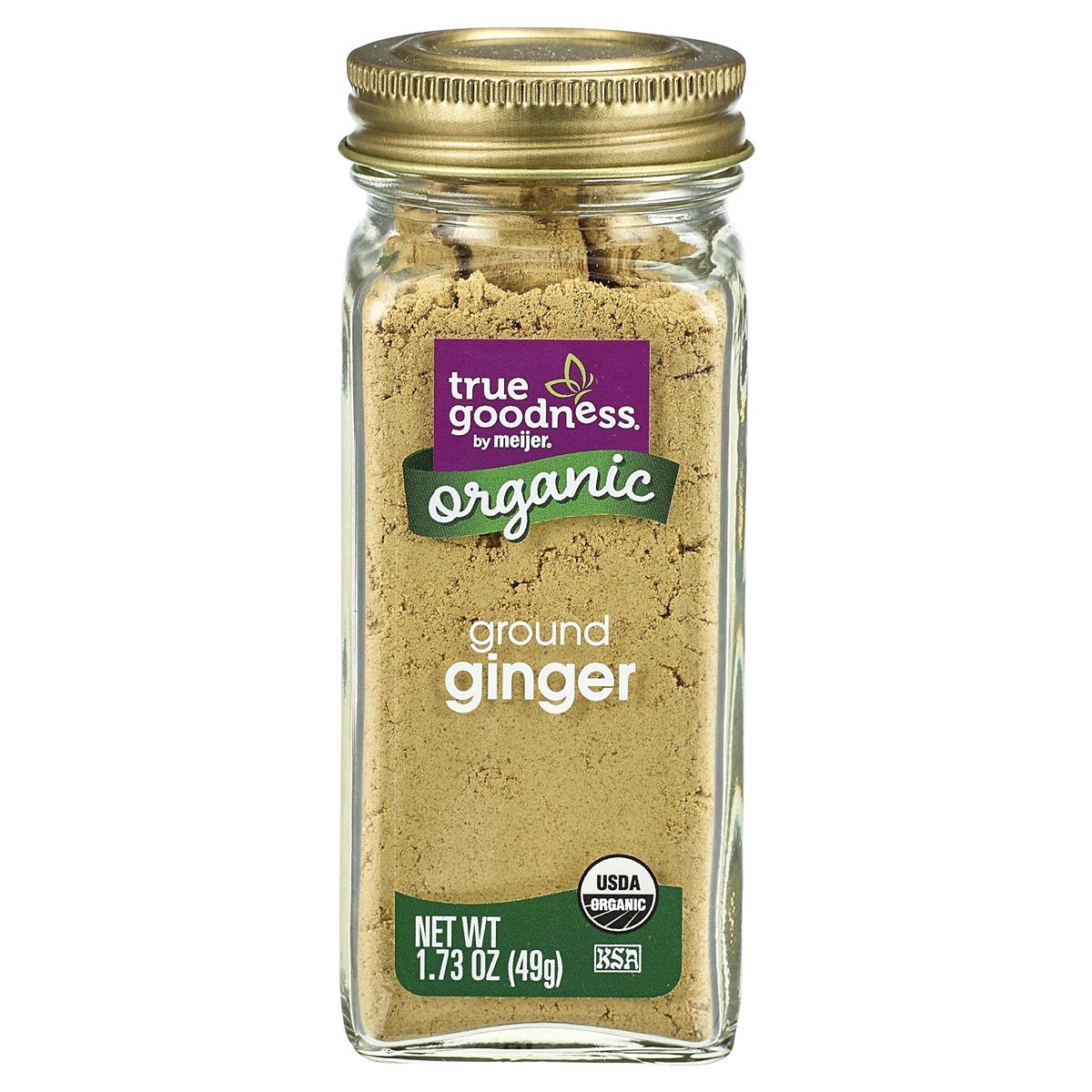 slide 1 of 5, True Goodness Organic Ground Ginger, 1.73 oz