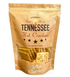 Sherman Tenn Wht Chdr Hot Crackers - 6 oz