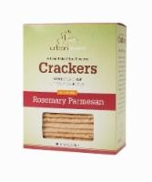 slide 1 of 1, Urban Oven All Natural Rosemary Parmesan Crackers, 7.5 oz