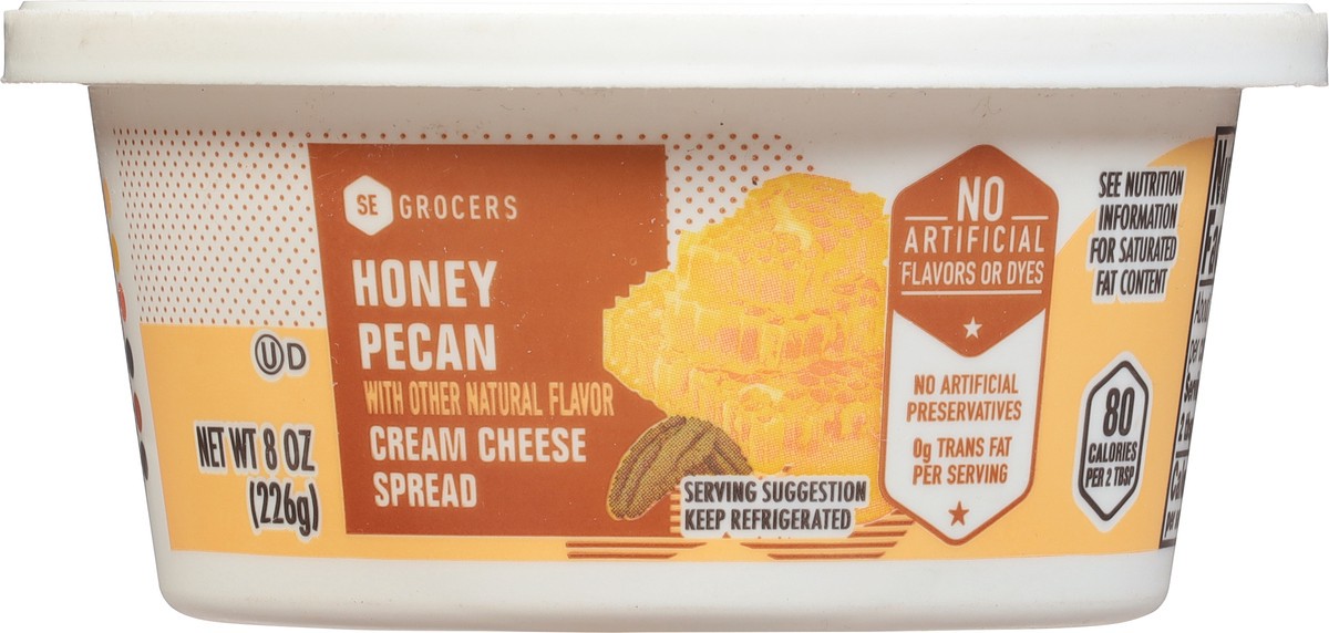 slide 7 of 9, SE Grocers Hny Pcn Crm Chs Spre, 8 oz