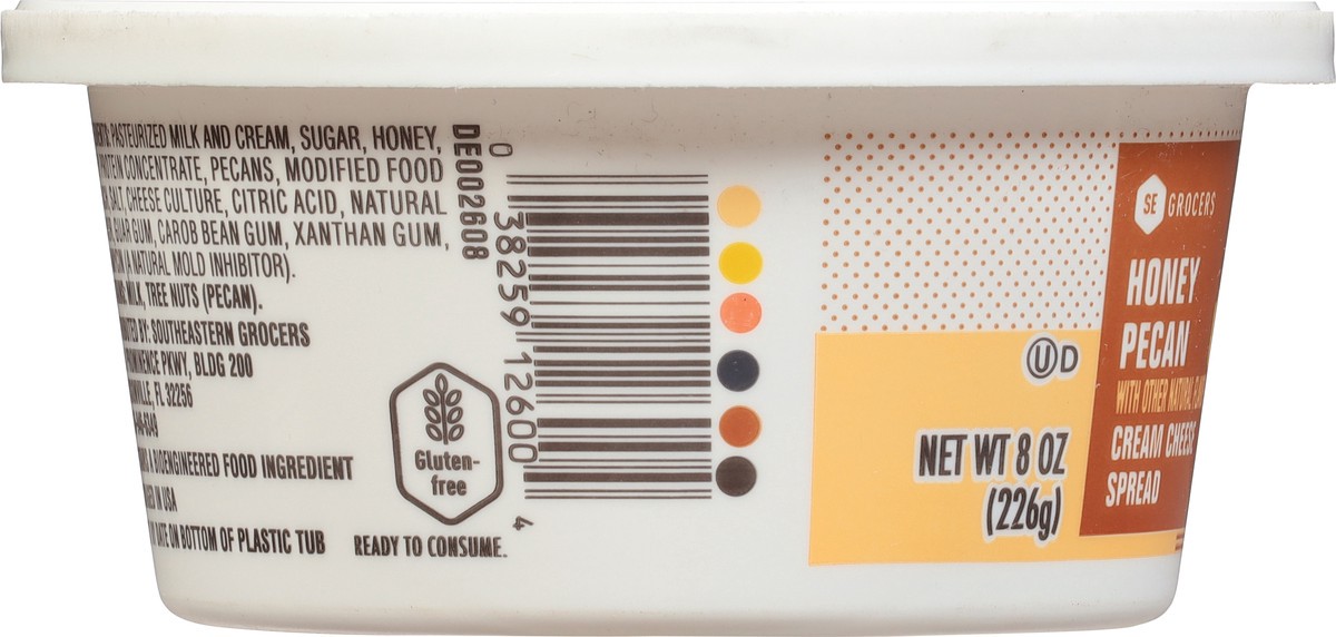 slide 9 of 9, SE Grocers Hny Pcn Crm Chs Spre, 8 oz