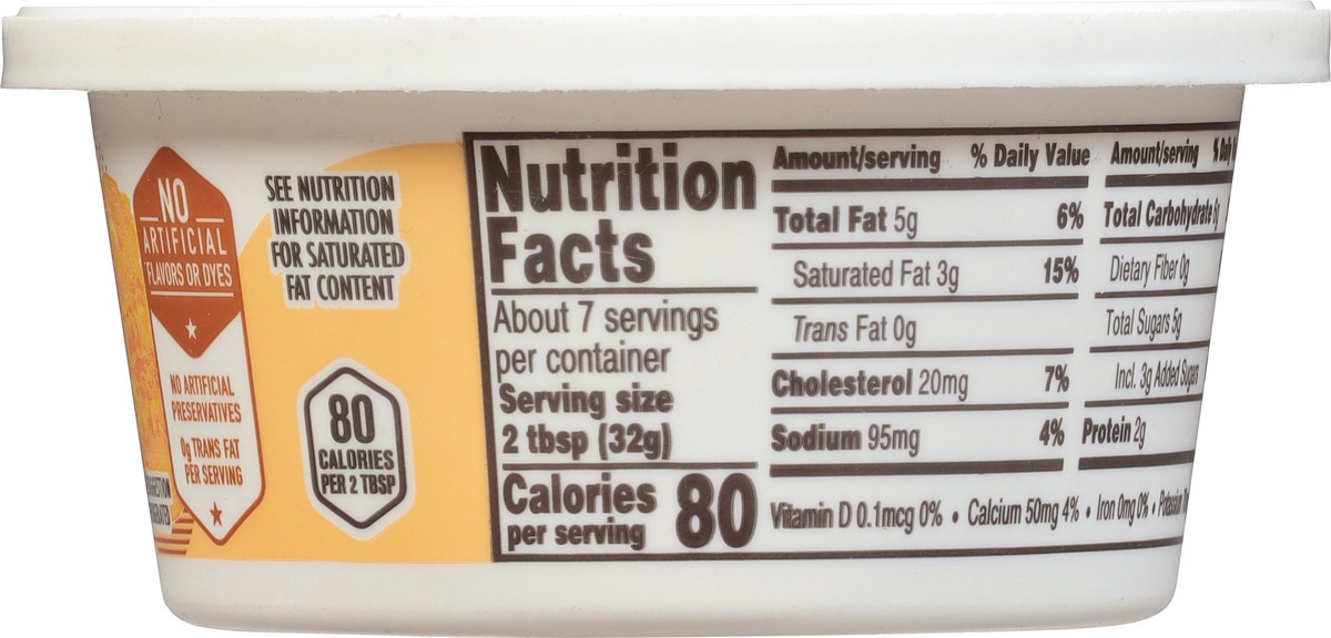 slide 5 of 9, SE Grocers Hny Pcn Crm Chs Spre, 8 oz