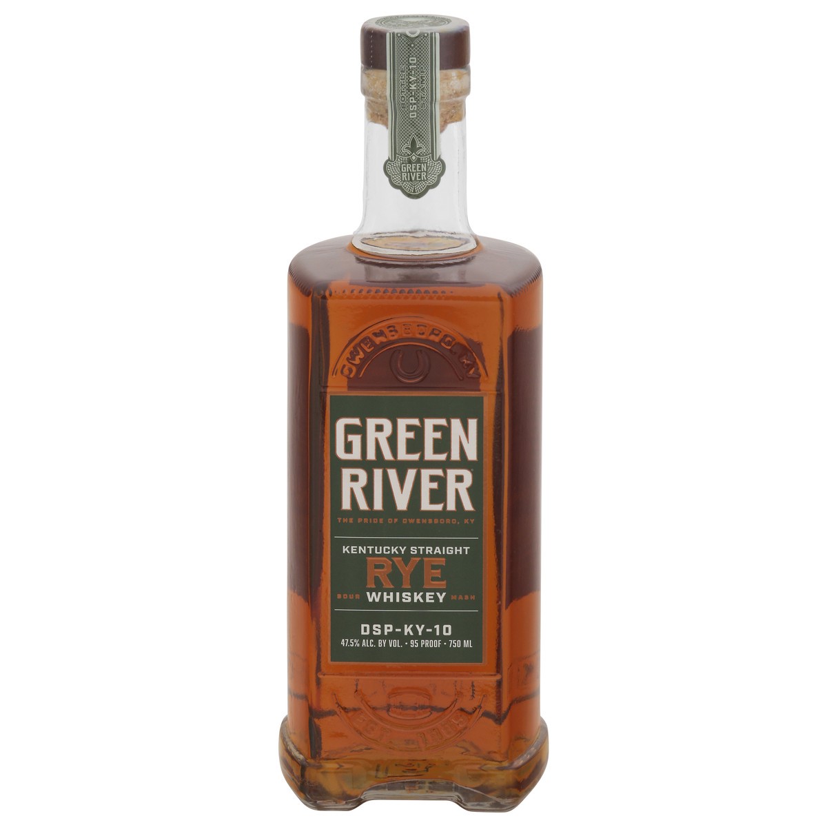slide 9 of 11, Green River Rye Whisey 750 ml, 750 ml
