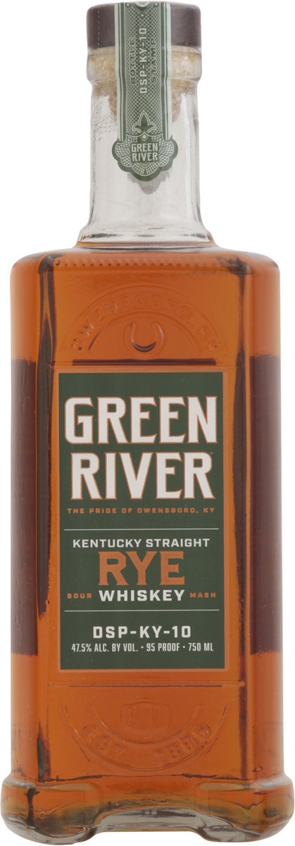 slide 8 of 11, Green River Rye Whisey 750 ml, 750 ml