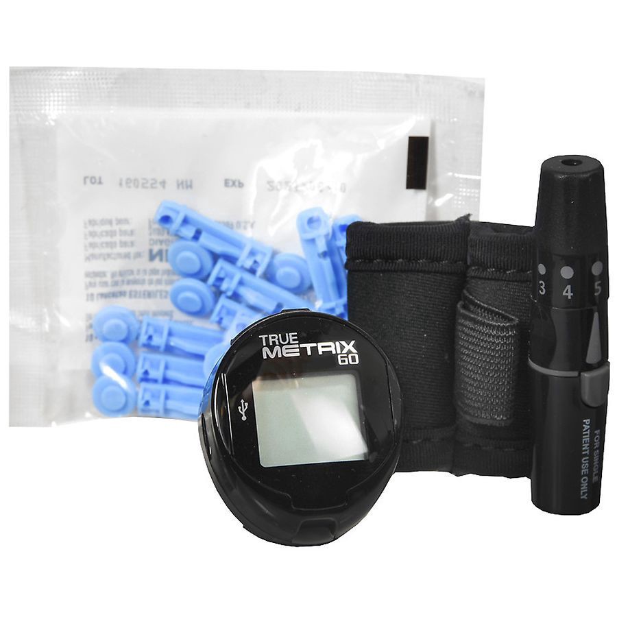 slide 2 of 5, Walgreens True Metrix Go Blood Glucose Meter, 1 ct