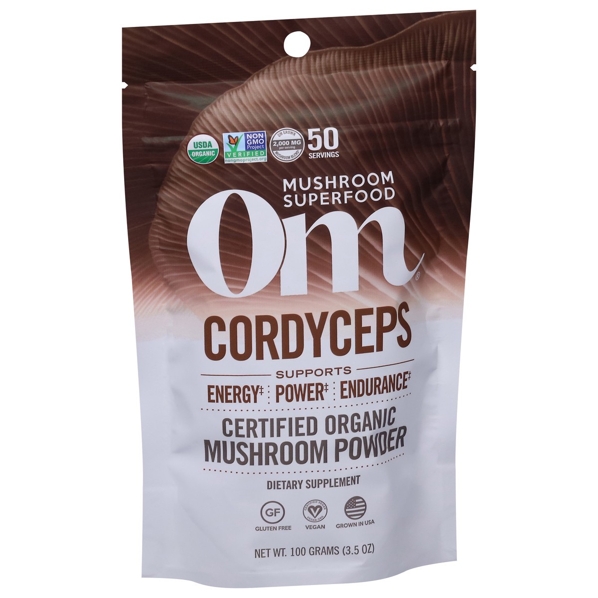 slide 8 of 14, Om Powder Cordyceps 3.5 oz, 3.5 oz