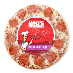 Imo's Pizza Sausage & Pepperoni