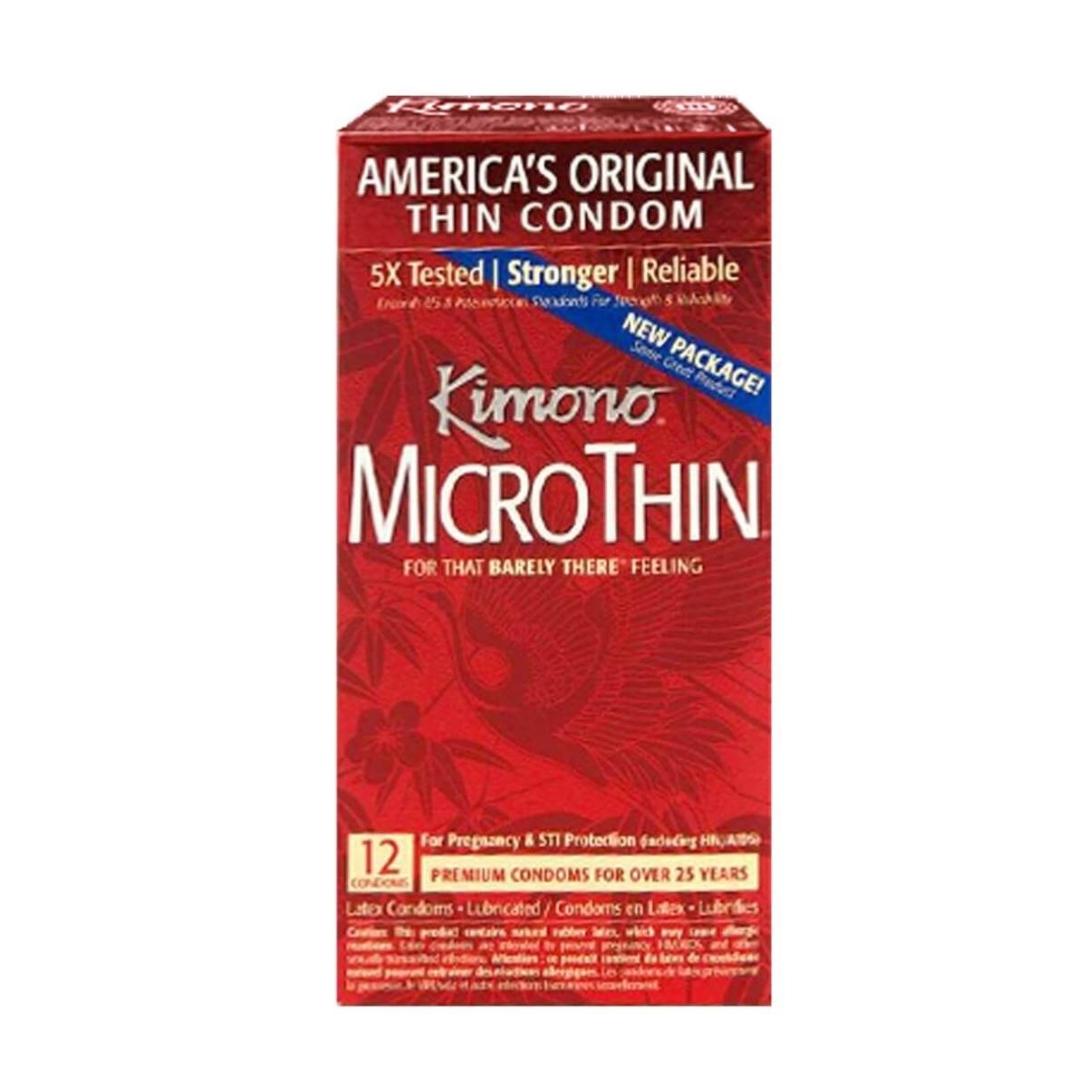 slide 1 of 1, Kimono Condom Regular Micro Thin, 12 ct