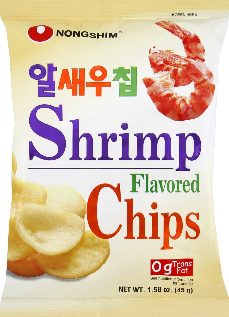slide 1 of 6, Nongshim Shrimp Chips, 1.58 oz