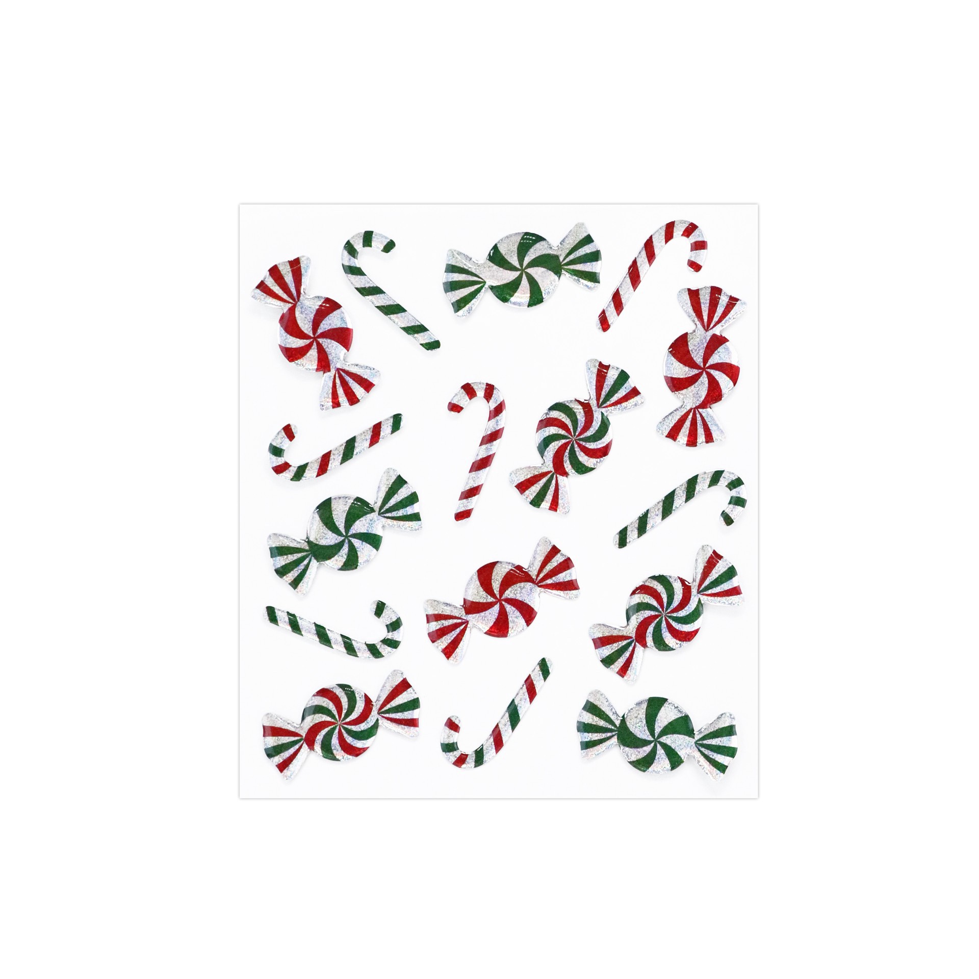 slide 3 of 4, Candy Cane Stickers By Recollections, 16 stickers