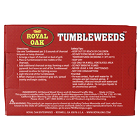 slide 3 of 5, Royal Oak Tumbleweeds Firestarters, 16 ct