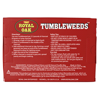 slide 2 of 5, Royal Oak Tumbleweeds Firestarters, 16 ct