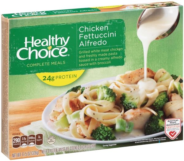 slide 1 of 1, Healthy Choice Chicken Fettuccini Alfredo, 11.5 oz