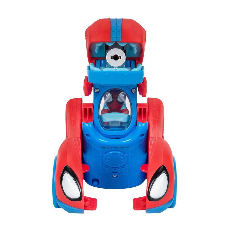 slide 6 of 20, Spidey and His Amazing Friends Spidey & His Amazing Friends Spidey-Dino Racer Transforming Vehicle, 1 ct