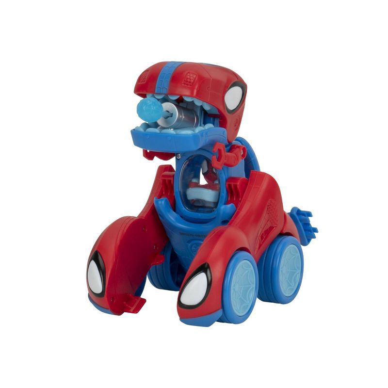 slide 4 of 20, Spidey and His Amazing Friends Spidey & His Amazing Friends Spidey-Dino Racer Transforming Vehicle, 1 ct
