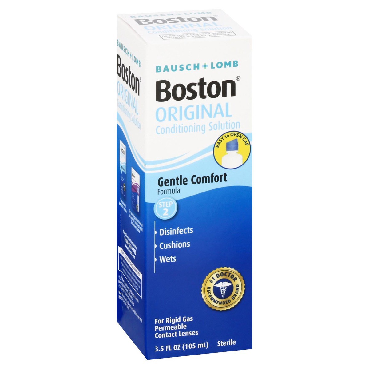 slide 6 of 12, Bausch + Lomb Boston Original Gentle Comfort Formula Step 2 Conditioning Solution 3.5 oz, 3.5 oz