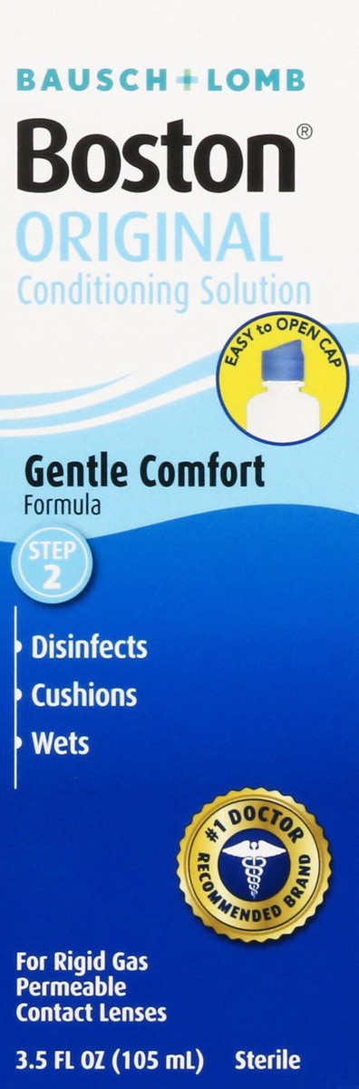 slide 7 of 12, Bausch + Lomb Boston Original Gentle Comfort Formula Step 2 Conditioning Solution 3.5 oz, 3.5 oz