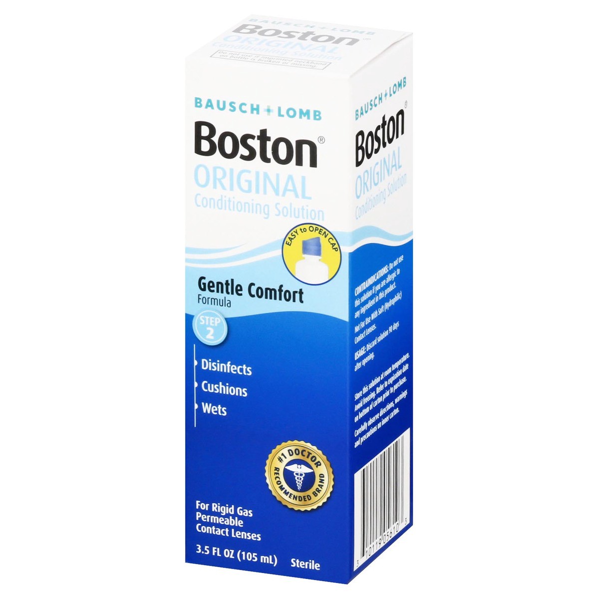 slide 3 of 12, Bausch + Lomb Boston Original Gentle Comfort Formula Step 2 Conditioning Solution 3.5 oz, 3.5 oz