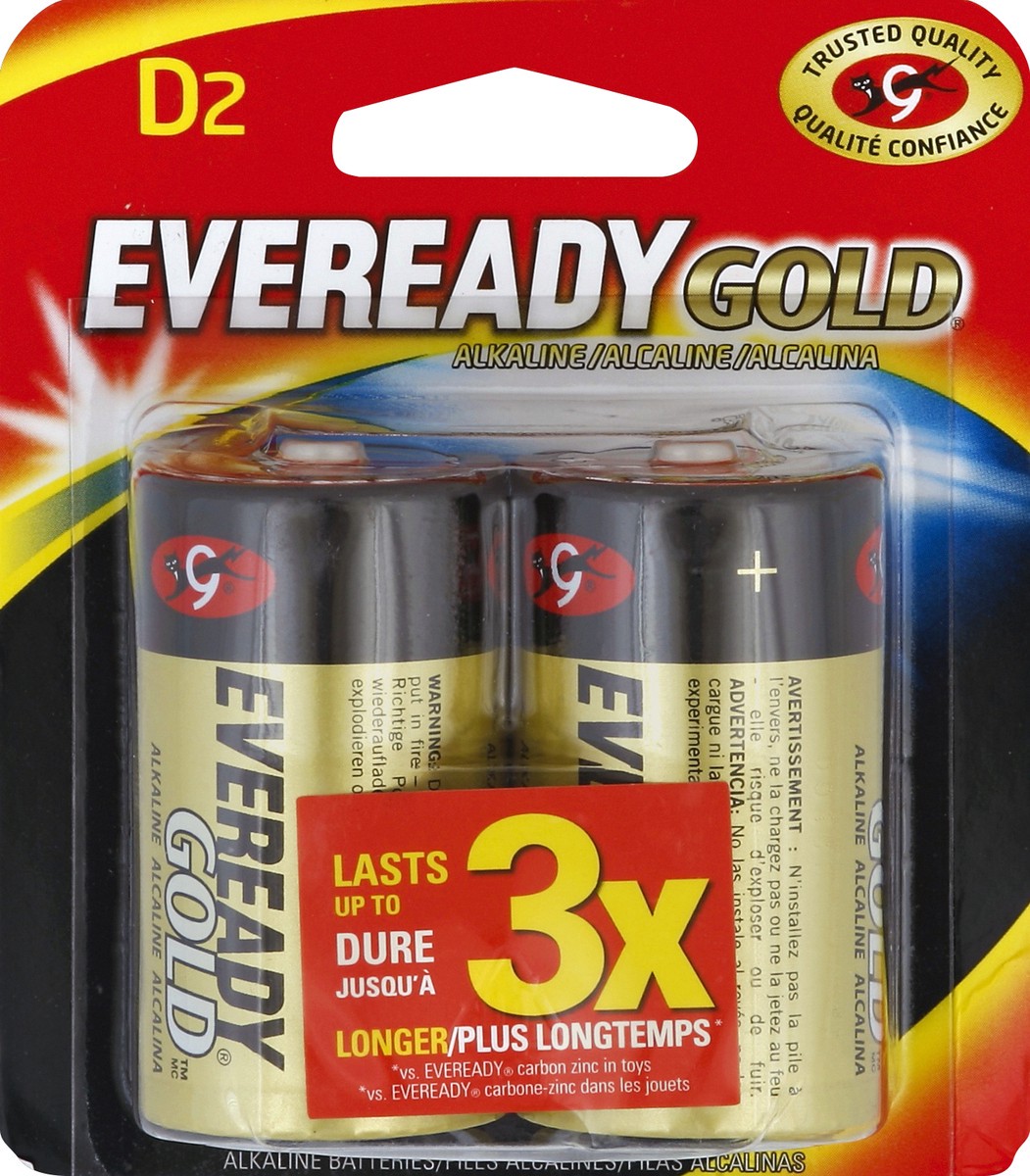 slide 2 of 2, Eveready Batteries 2 ea, 2 ct