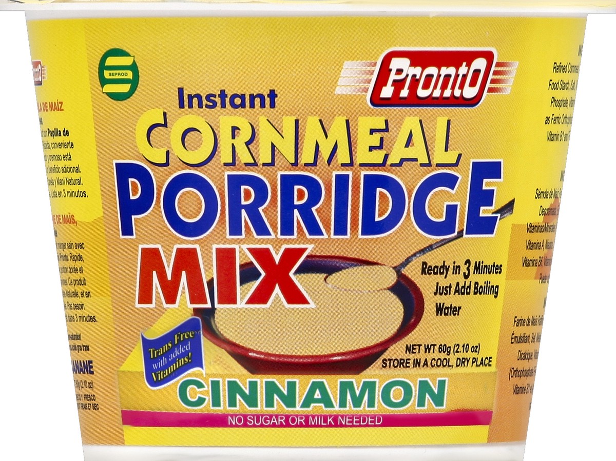 slide 2 of 3, Pronto Porridge Mix 2.1 oz, 2 oz