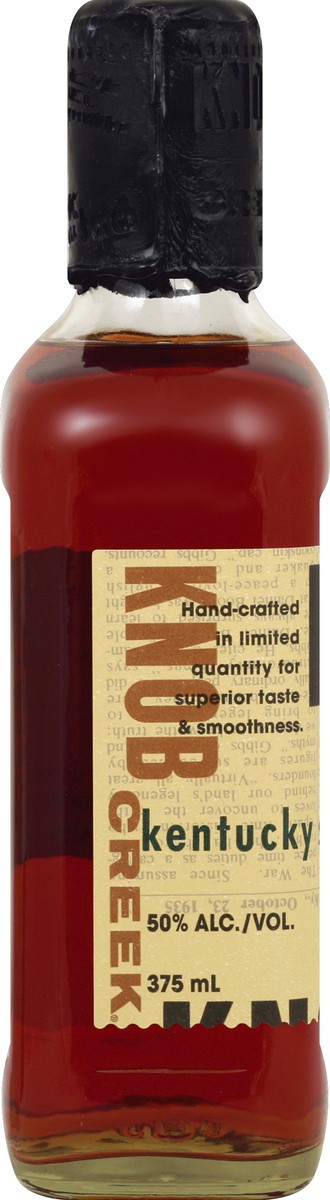 slide 5 of 6, Knob Creek 100 Proof Kentucky Straight Bourbon Whiskey 375 ml, 375 ml