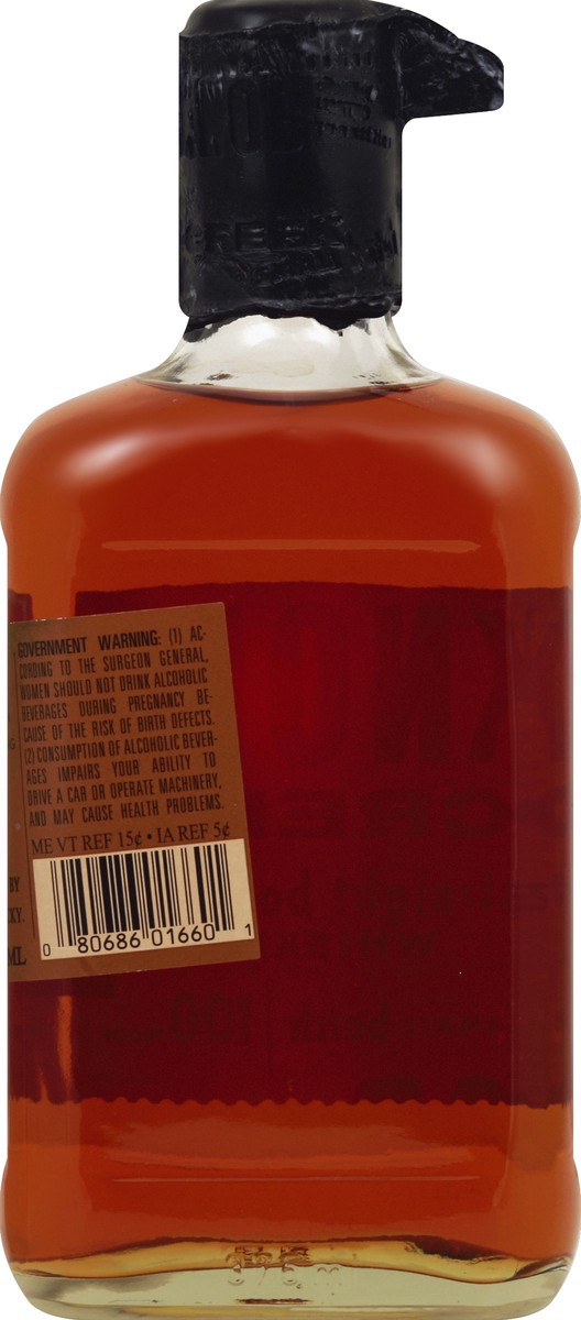 slide 3 of 6, Knob Creek 100 Proof Kentucky Straight Bourbon Whiskey 375 ml, 375 ml