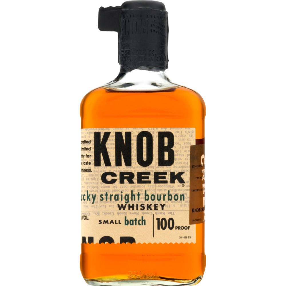 slide 1 of 2, Knob Creek Kentucky Straight Bourbon Whiskey, 375 ml