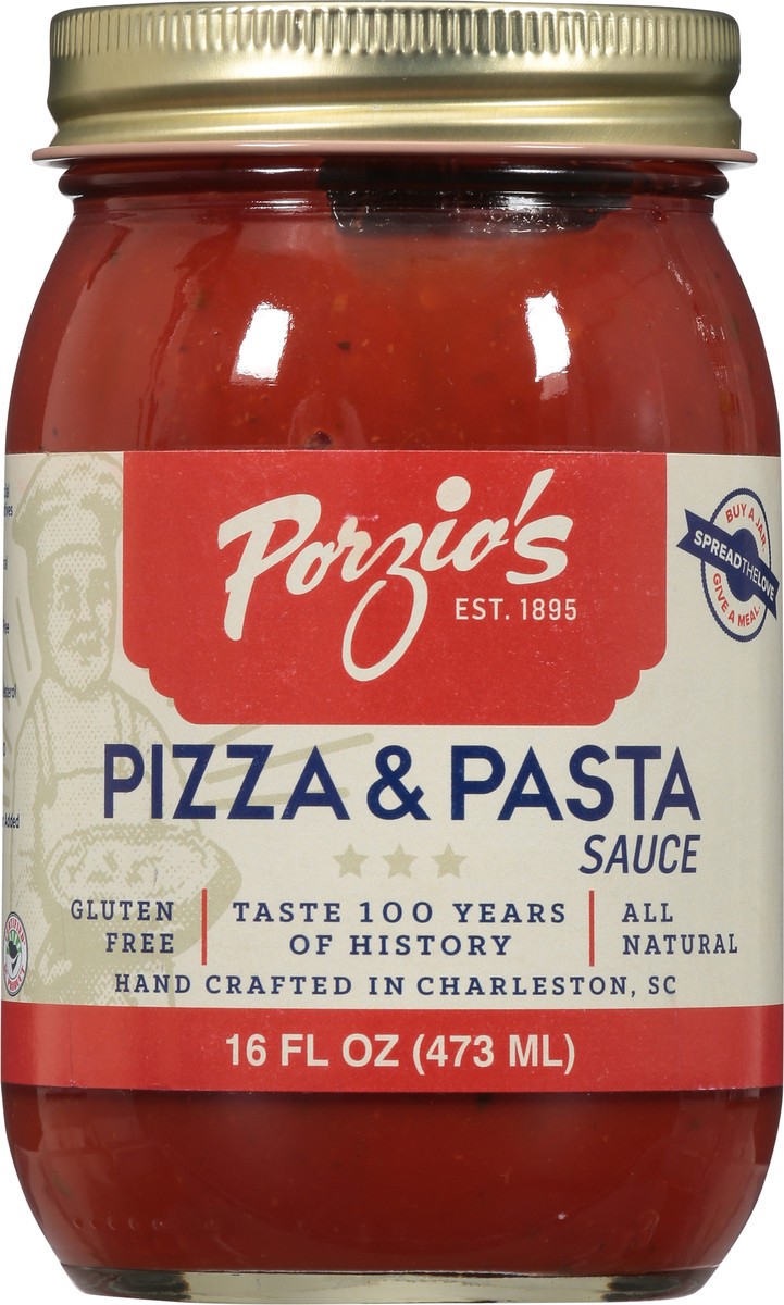 slide 14 of 14, Porzio's Pizza & Pasta Sauce 16 fl oz, 16 oz