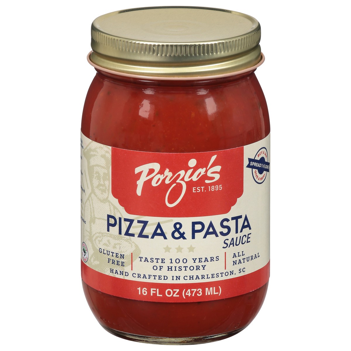 slide 12 of 14, Porzio's Pizza & Pasta Sauce 16 fl oz, 16 oz