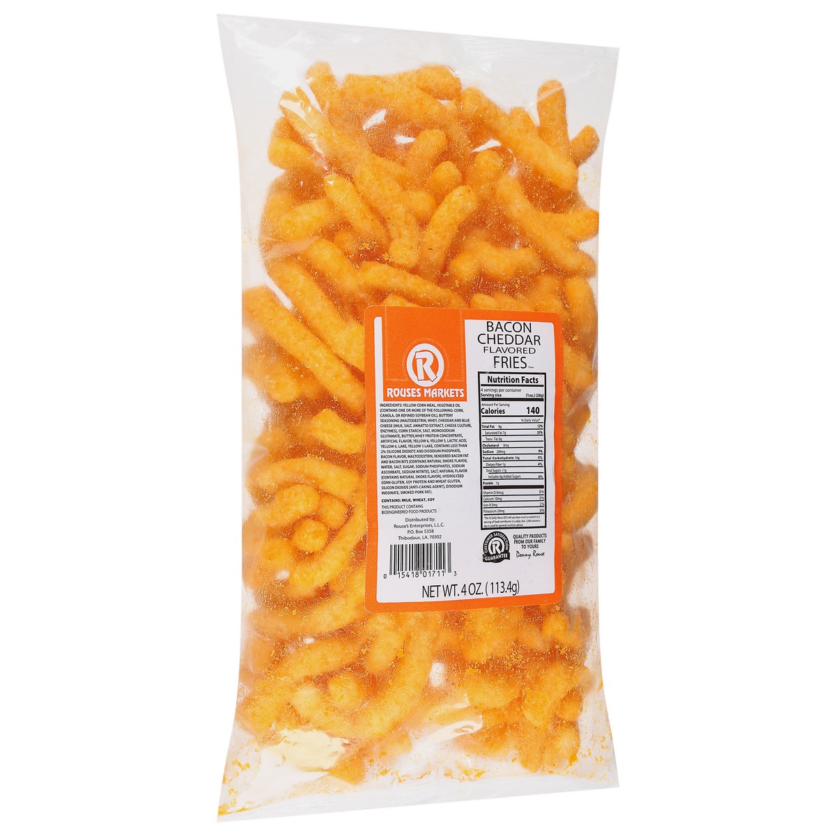slide 9 of 11, Rouses Markets Bacon Cheddar Flavored Fries 4 oz, 4 oz