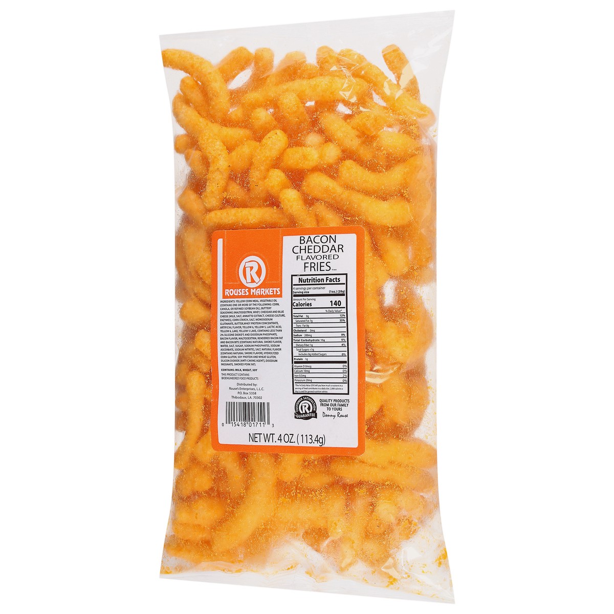 slide 2 of 11, Rouses Markets Bacon Cheddar Flavored Fries 4 oz, 4 oz