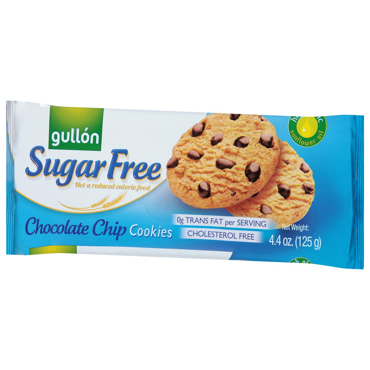 slide 5 of 9, Gullón Sugar Free Chocolate Chip Cookies 4.4 oz, 4.4 oz