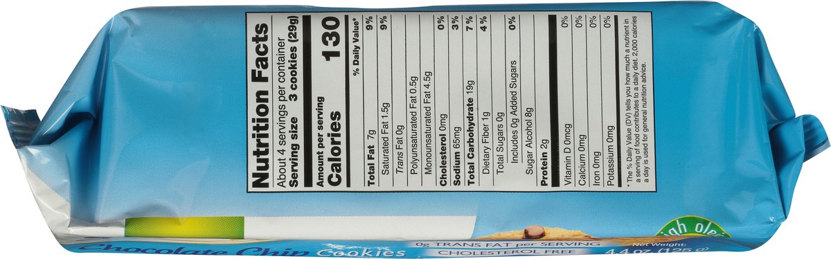 slide 7 of 9, Gullón Sugar Free Chocolate Chip Cookies 4.4 oz, 4.4 oz