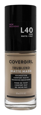 slide 1 of 1, Covergirl Trublend Matte Made Foundation, Classic Ivory L40, 1 fl oz