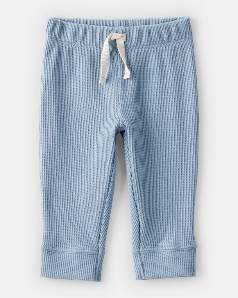 slide 3 of 4, Carter's Baby 2-Piece Park Ranger Thermal Bodysuit Pant Set - Blue Blue 12M, 2 pc