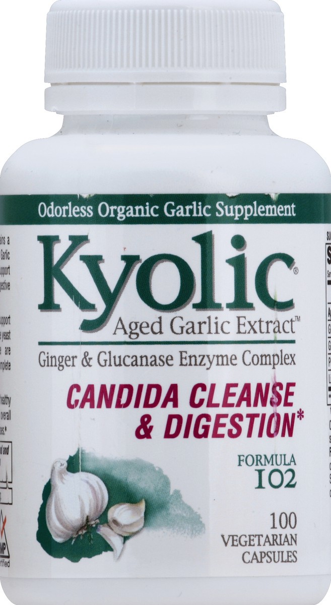 slide 1 of 1, Kyolic Capsules Garlic Extract, 100 ct