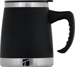 Trudeau 15 Ounce Umbria Black Desk Mug 1 ea