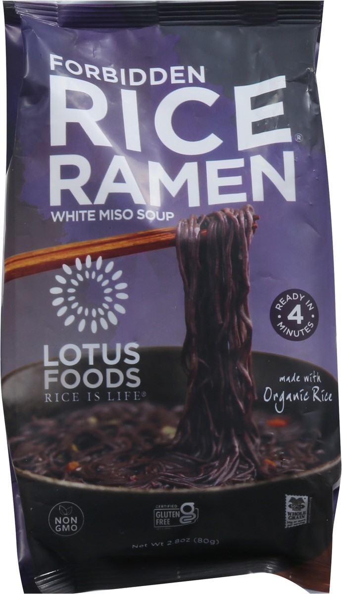 slide 4 of 13, Lotus Foods Lotus Rice Ramen Miso Forbi, 2.8 oz