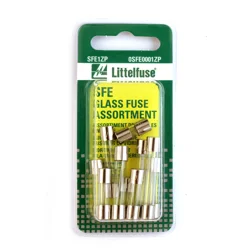 Littelfuse Assorted Glass Fuse SFE 32V, Card