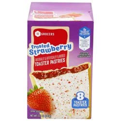 SE Grocers Frosted Strawberry Toaster Pastries 8 Count