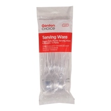 slide 1 of 1, Gordon Choice Clear Plastic Servingware, 108 ct