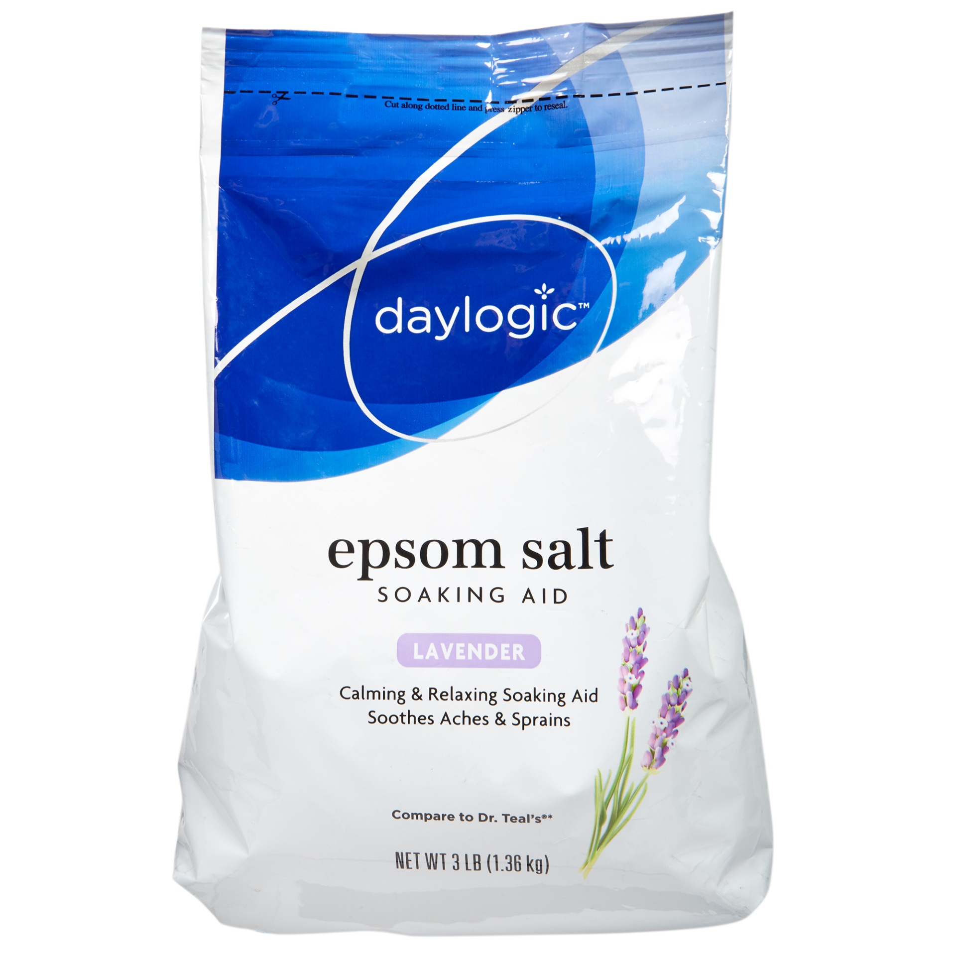 slide 1 of 1, Daylogic Dl Epsom Salt Lavndr, 3 lb