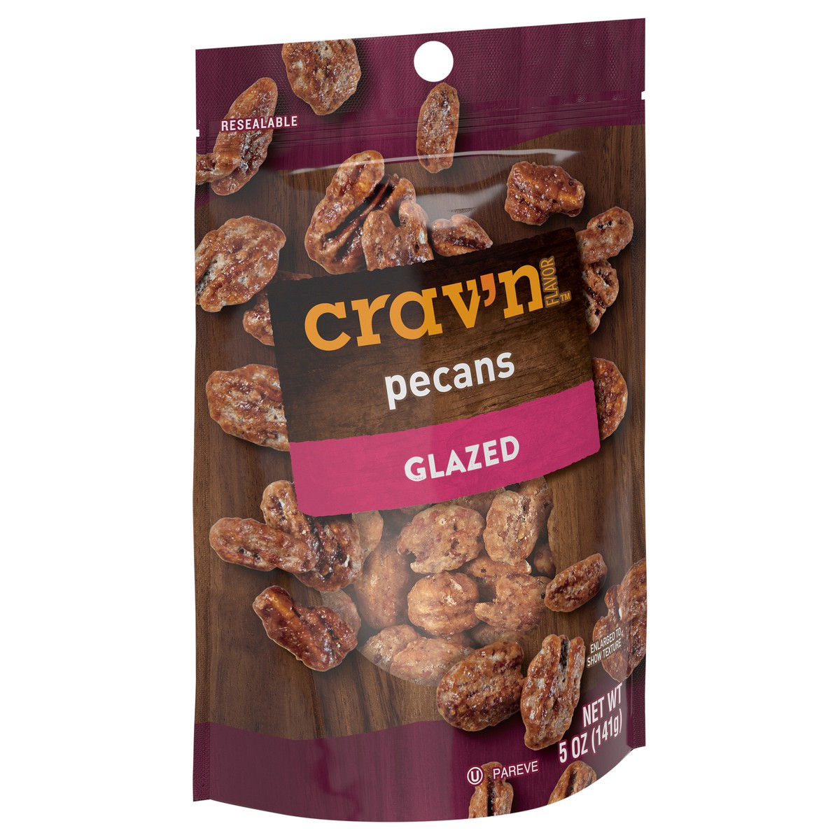 slide 4 of 4, Crav'n Pecans Glazed, 5 oz