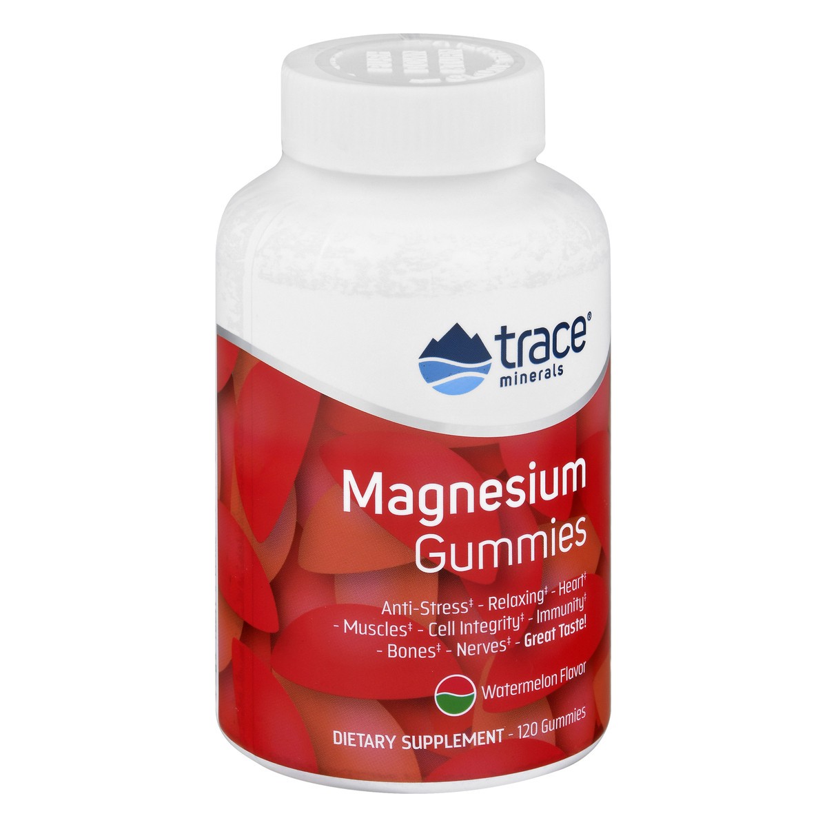 slide 4 of 9, Trace Gummies Watermelon Flavor Magnesium 120 ea, 120 ct