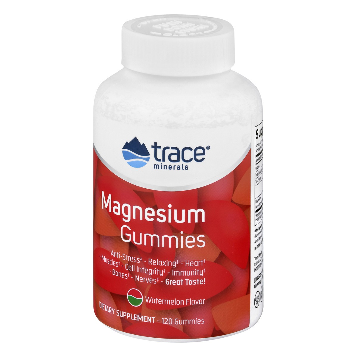 slide 7 of 9, Trace Gummies Watermelon Flavor Magnesium 120 ea, 120 ct