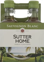 Sutter Home Sauvignon Blanc 4 - 187 ml Bottles